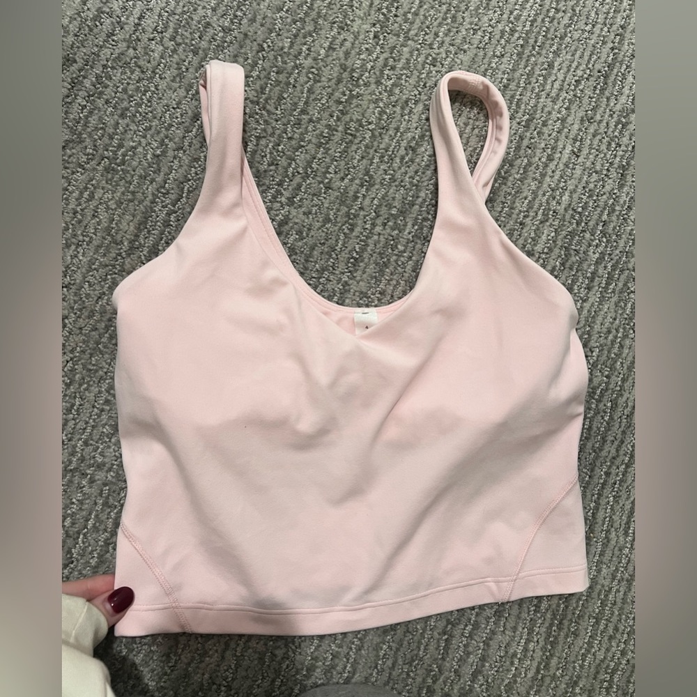 Lululemon never worn pink align tank 4